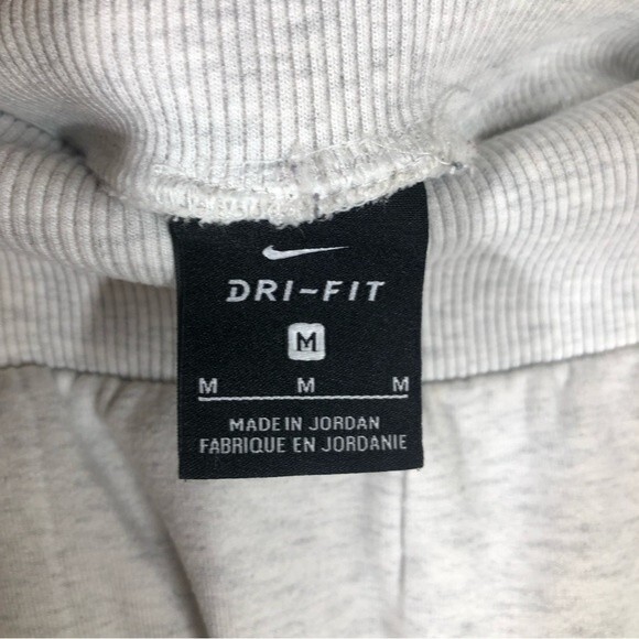 Nike Yoga Athletic High Waist Joggers Sweatpants Gray Medium - Picture 3 of 8